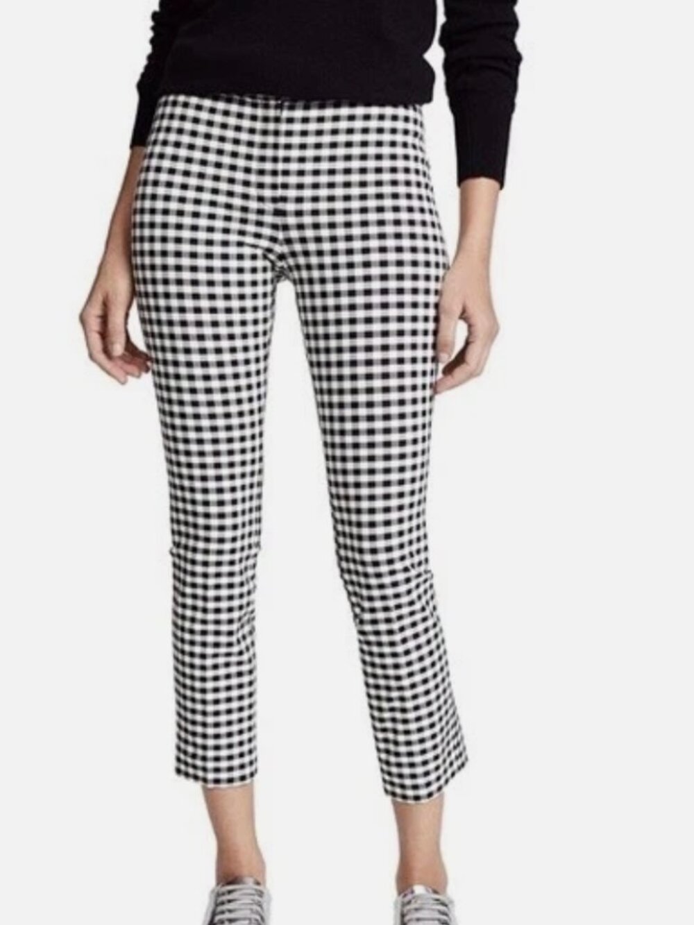 **NWT** Theory Classic Skinny Pant -- Stretchy, Gingham (Size 8)